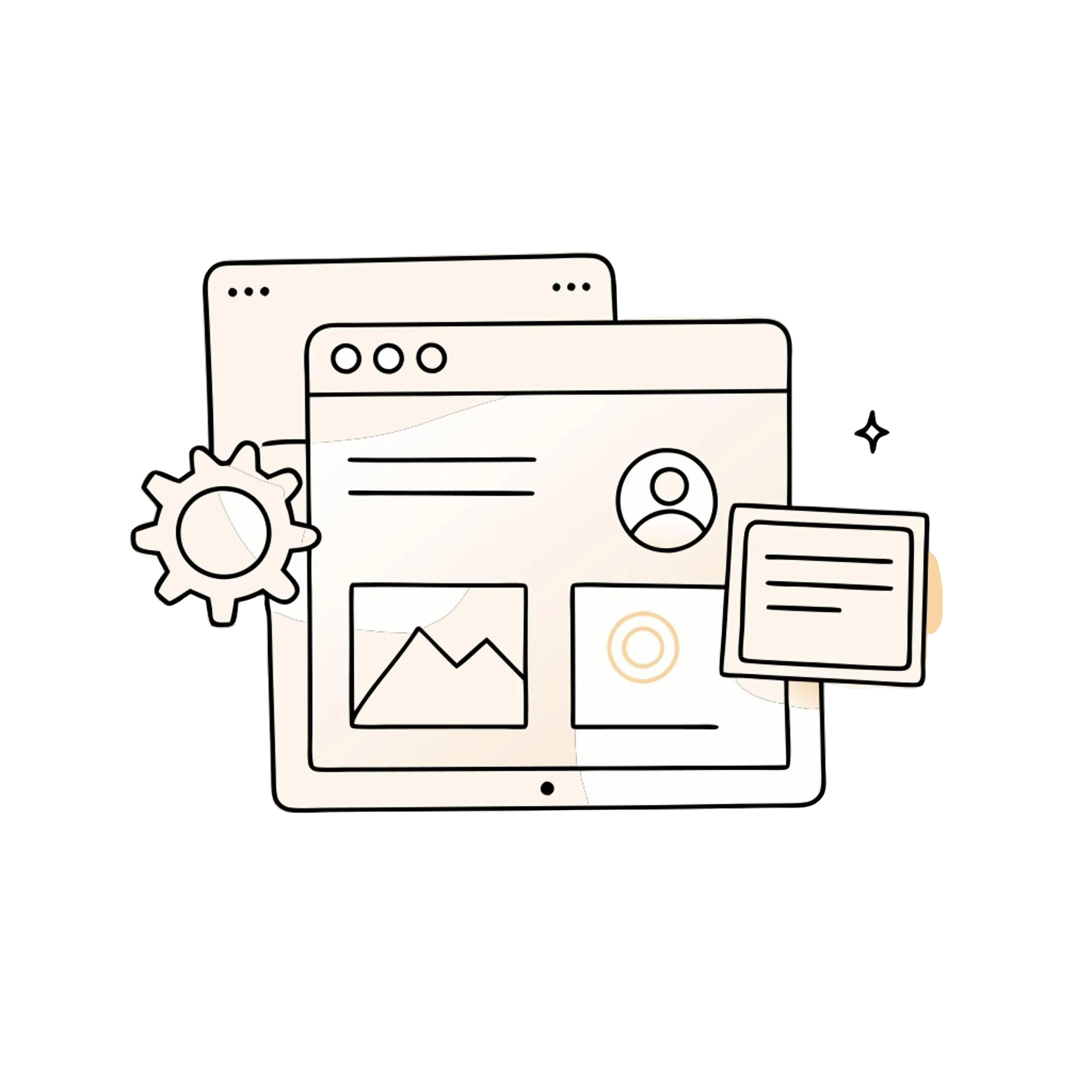 preference-design-vector-illustration-line-circuit Website Maintenance